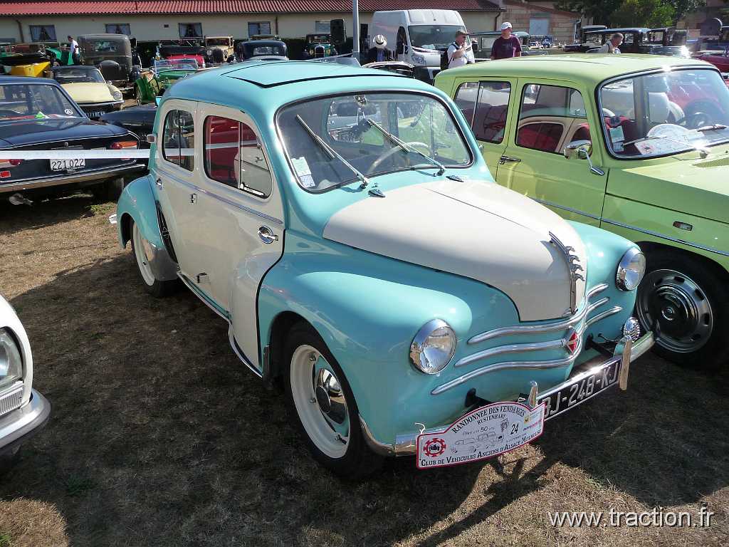 2011_rustenhart (97).jpg - 02/10/2011 - 68740 RUSTENHART 31ème Randonnée Internationale des Vendanges - Renault 4CV 3 moustaches
